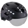 BBB District Led Faceshield Stadshjälm, Matt Black