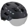 BBB District Led Faceshield Stadshjälm, Matt Black