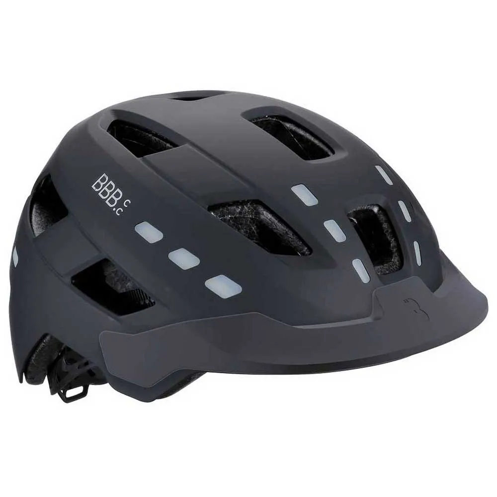 BBB District Led Stadshjälm, Matt Black BBB District Led Stadshjälm, Matt Black