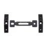 BBB Dualmount Flaskställstöd, Black, One Size