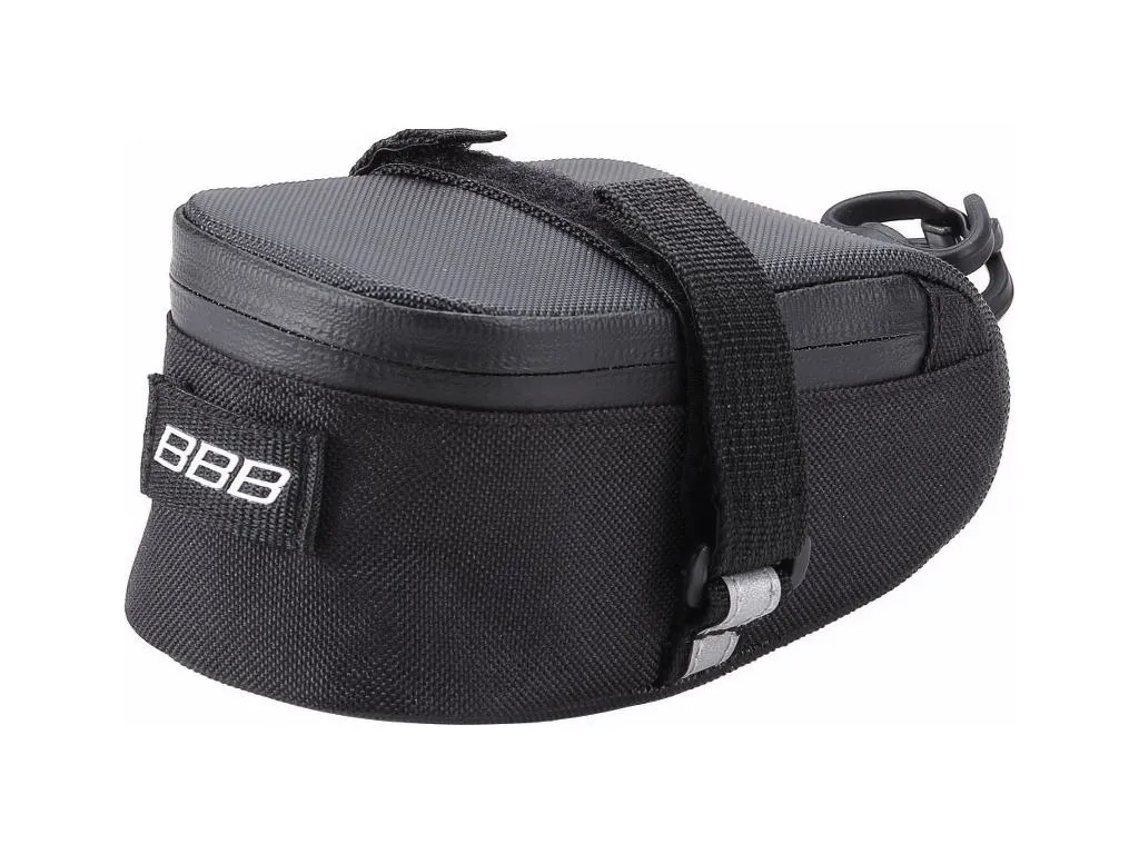 BBB EasyPack S sadelväska med velcrp vattentät, Svart