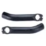 BBB Lightcurved Styreändar, Black, One Size