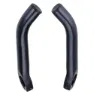 BBB Lightcurved Styreändar, Black, One Size
