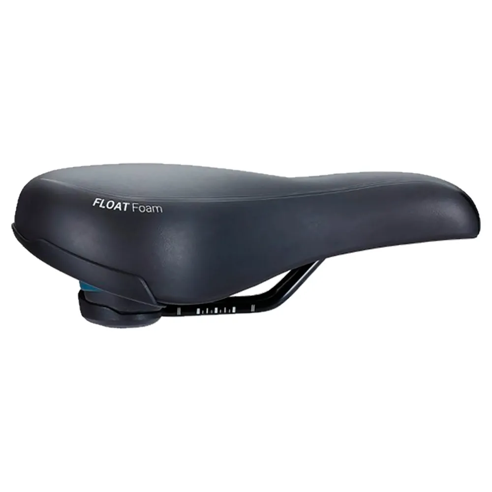 BBB Meander Relaxed Cykelsadel, Black, 205mm