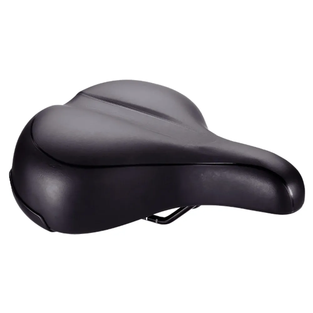 BBB Meander Upright Cykelsadel, Black, 225mm