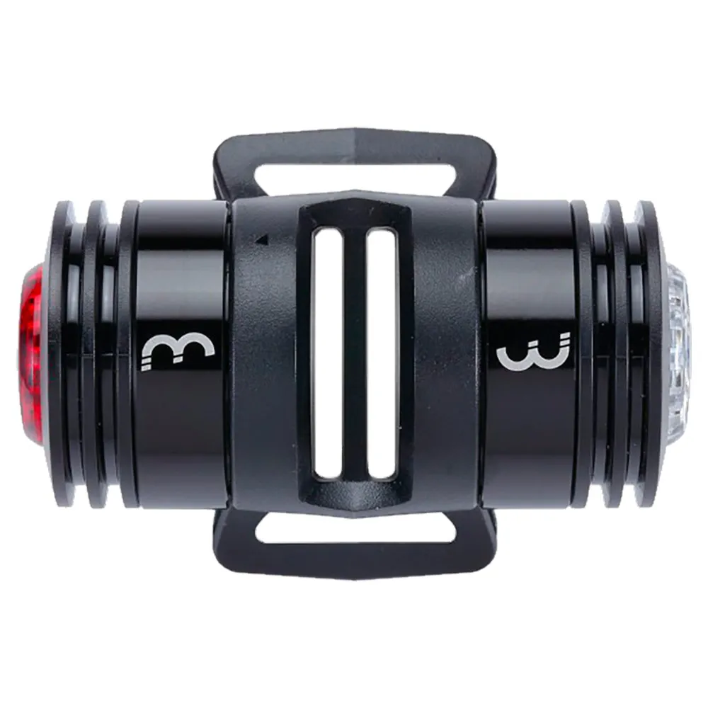 BBB Mini Spycombo Usb Cykellampset, Black, One Size