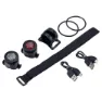 BBB Mini Spycombo Usb Cykellampset, Black, One Size