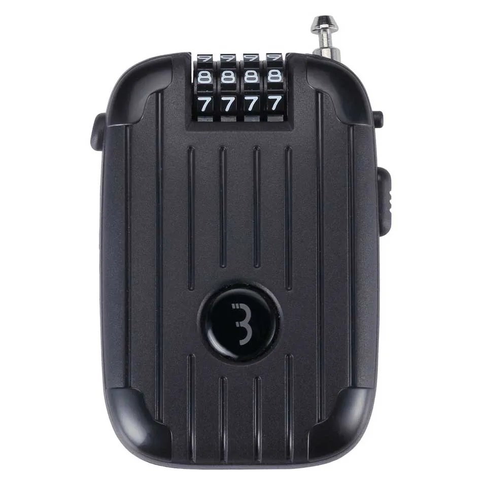 BBB Minicase Xl Kabellås, Black, 2 x 1800mm