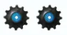 BBB Rollerboys Rulltrissor 12 Kuggar N/W, Svart