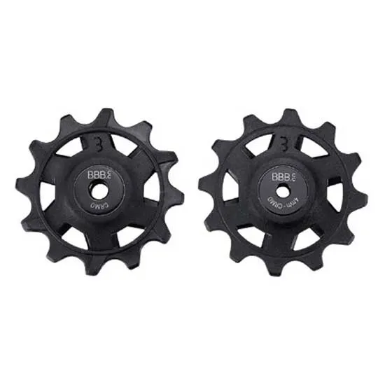 BBB Rollerboys Sram Road Trisshjulssats För Cykel, Black, 12-12t