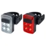 BBB Slide Cykellampset, Black / red, 50 / 16 Lumens