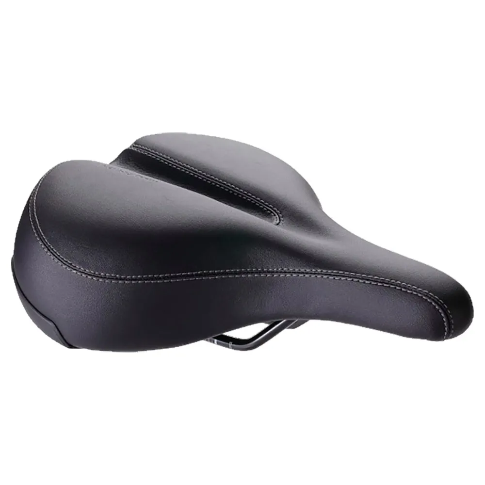 BBB Softshape Relaxed Cykelsadel, Black, 205mm