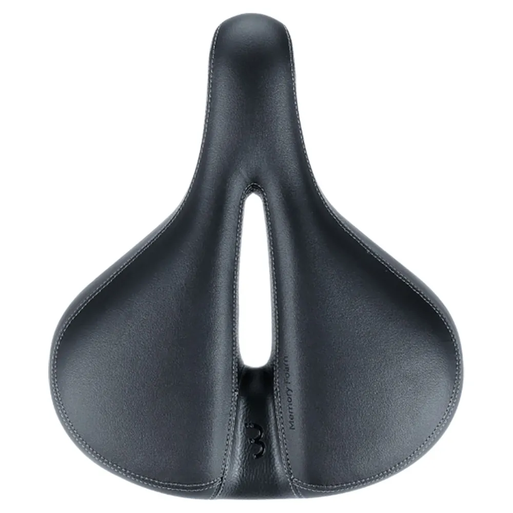 BBB Softshape Upright Anatomic Cykelsadel, Black, 220mm