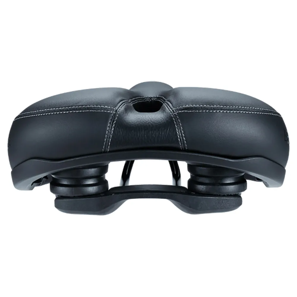 BBB Softshape Upright Anatomic Cykelsadel, Black, 220mm