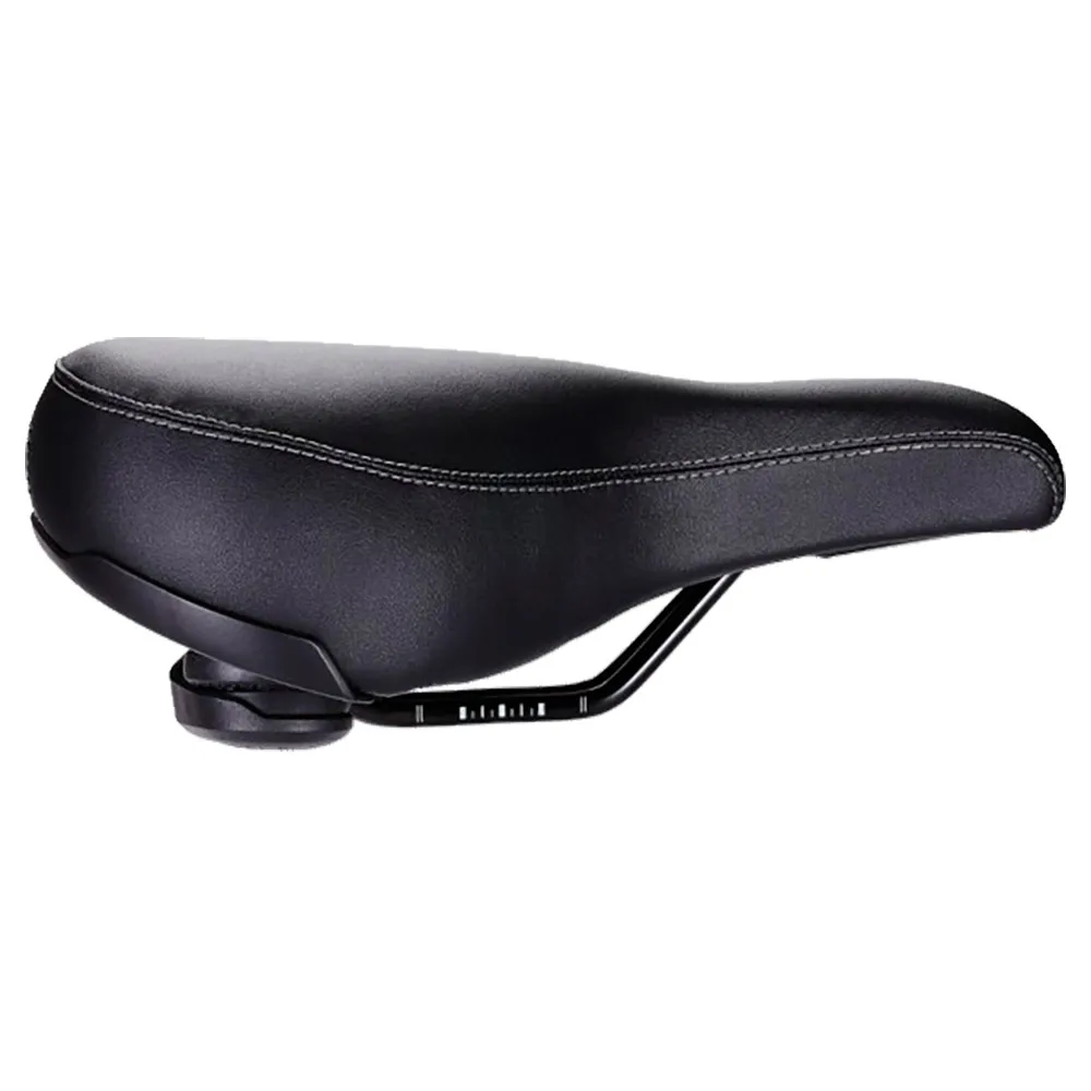 BBB Softshape Upright Cykelsadel, Black, 220mm