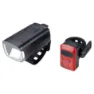 BBB Stud 50 + Bls-236 Cykellampset, Black / red, 200 / 16 Lumens