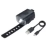 BBB Stud Strap 33 Framlampa, Black, 130 Lumens