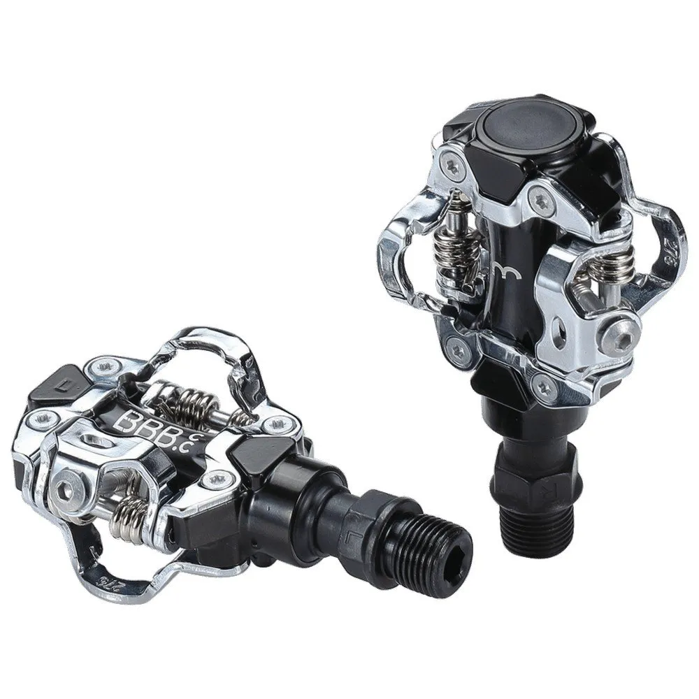 BBB Touchmount Mtb Spd Compatible Cykelpedaler, Black, One Size