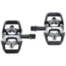 BBB Trailmount Spd Compatible Cykelpedaler, Matt black, One Size