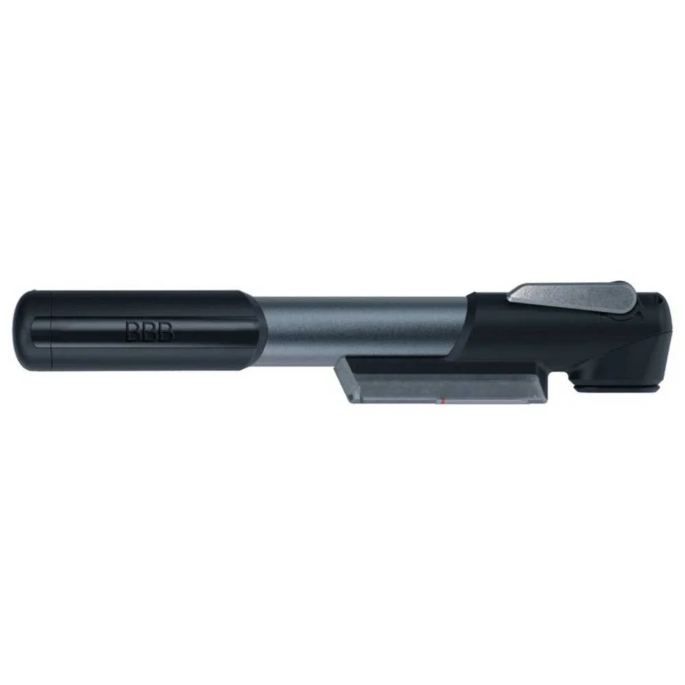 BBB Windgun S Mini Pump, Grey, 100psi