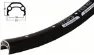 BBG 20"Schürmann Fälg 32 hål, Svart