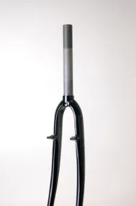 BBG 700c/28"framgaffel till v-broms 1 1/8"210mm styrrör, Svart