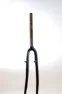 BBG 700c/28"framgaffel till V-broms 1 1/8"280 mm styrrör, Svart