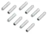 BBG Ändhylsa för växelvajer 1,6 mm 10 st, Silver