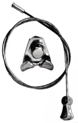 BBG Cantilever kabel adapter, Silver BBG Cantilever kabel adapter, Silver