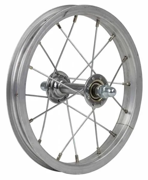BBG Framhjul 12 1/2"Aluminium 19-203 Silver