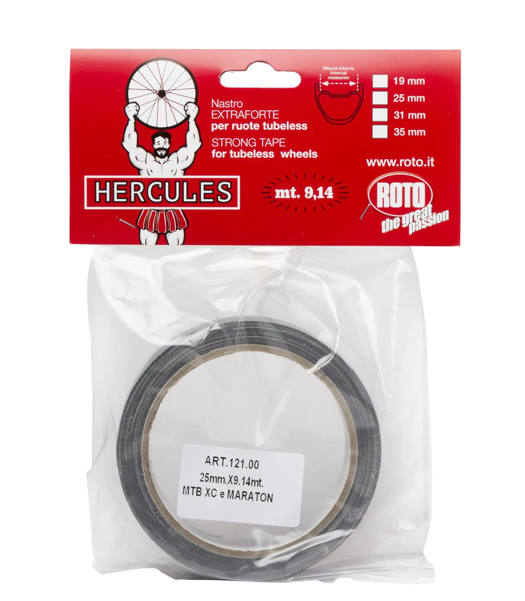 BBG Hercules Tubeless Tape 25 MM 9 Meter