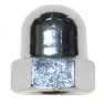 BBG Hjulmutter 3/8"med stängd ände