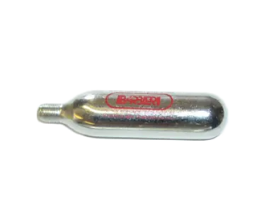 BBG kolsyrepatron 16 gram med gänga BBG kolsyrepatron 16 gram med gänga