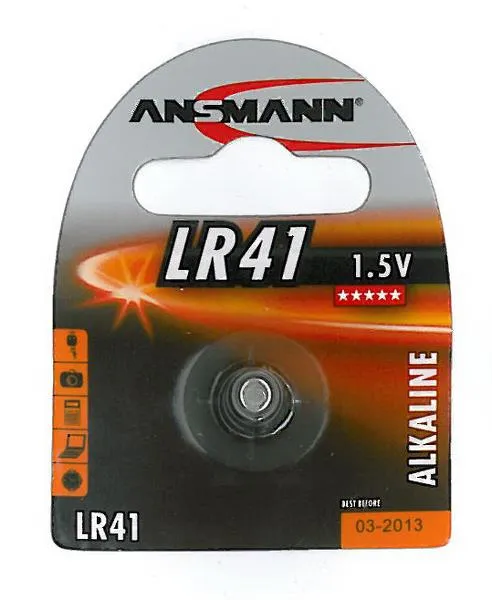 BBG LR41 batteri 1 stk.