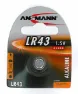 BBG LR43 batteri 1 stk.