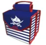 BBG Pakethållare väska med pirat grafik, White / blue / red, One Size
