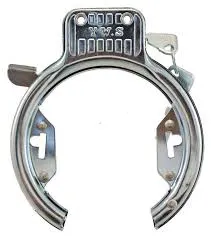 BBG Råmlas Med Bultar Och 2 Nycklar, Silver BBG Råmlas Med Bultar Och 2 Nycklar, Silver