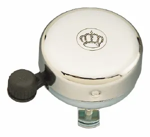 BBG Ringklocka Krona Chrom, Silver