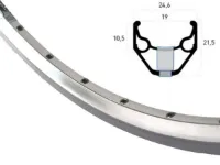 BBG Ryde ZAC2000 fälgar 26"19-559 36h Silver