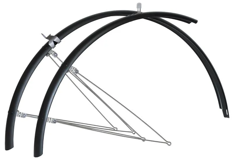 BBG Skärmset 26"60mm matt, Svart