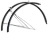 BBG Skärmset 26"60mm matt, Svart
