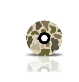 BBG Topcap Med Motiv Camo, Brun/Grön BBG Topcap Med Motiv Camo, Brun/Grön