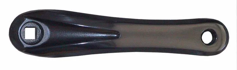 BBG Vevarm venster svart vågrätt paralell fyrkant alu 170mm