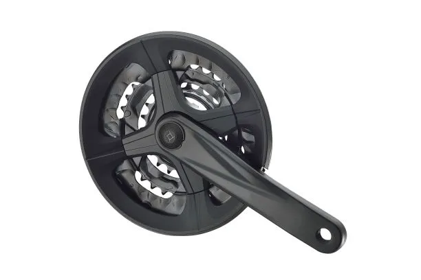 BBG Vevparti med 3 drev 44/32/22T 175 mm pedalarm, Svart BBG Vevparti med 3 drev 44/32/22T 175 mm pedalarm, Svart