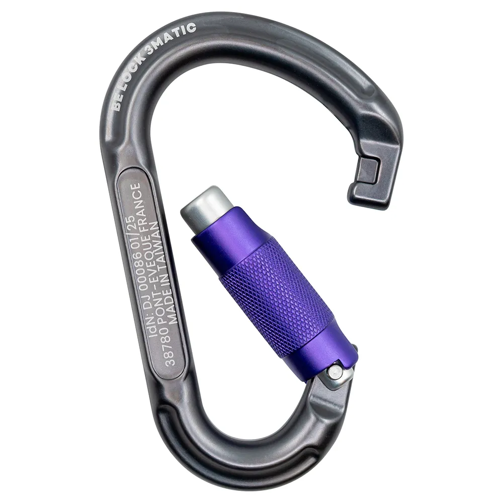 Beal Be Lock Matic Karabinkrok, Matt grey, One Size Beal Be Lock Matic Karabinkrok, Matt grey, One Size