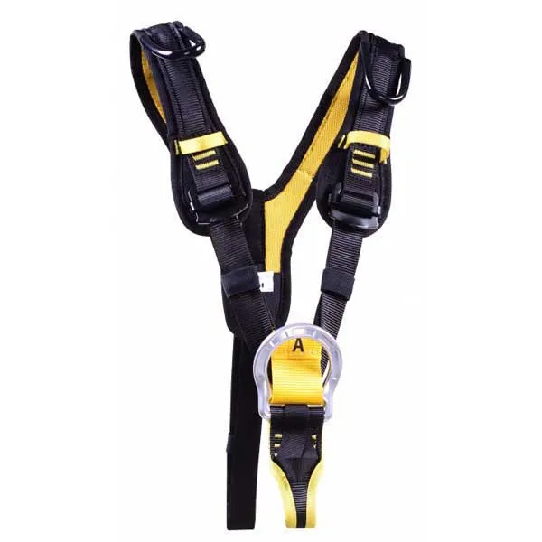 Beal Dragon Top Bröstsele, Black / yellow, One Size