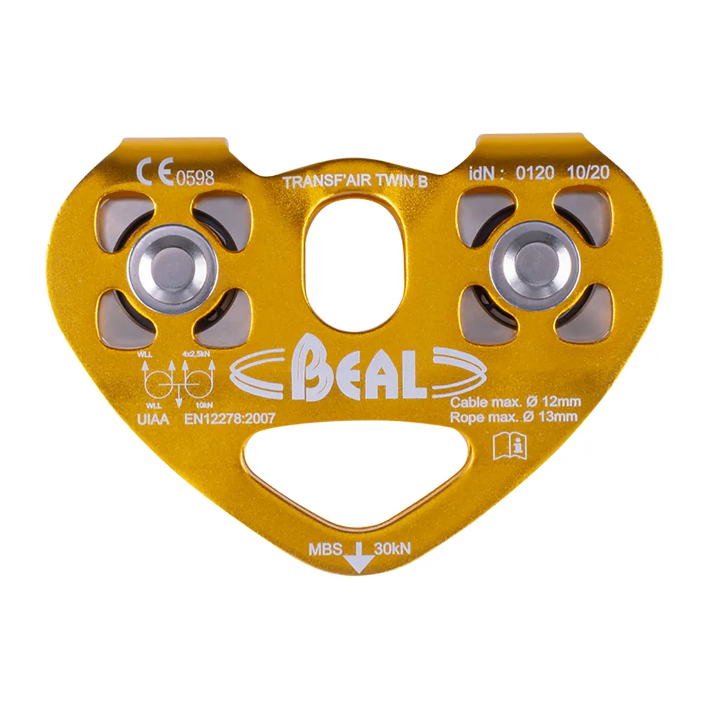 Beal Transf Air Twin B Svängled, Matt stone, One Size Beal Transf Air Twin B Svängled, Matt stone, One Size