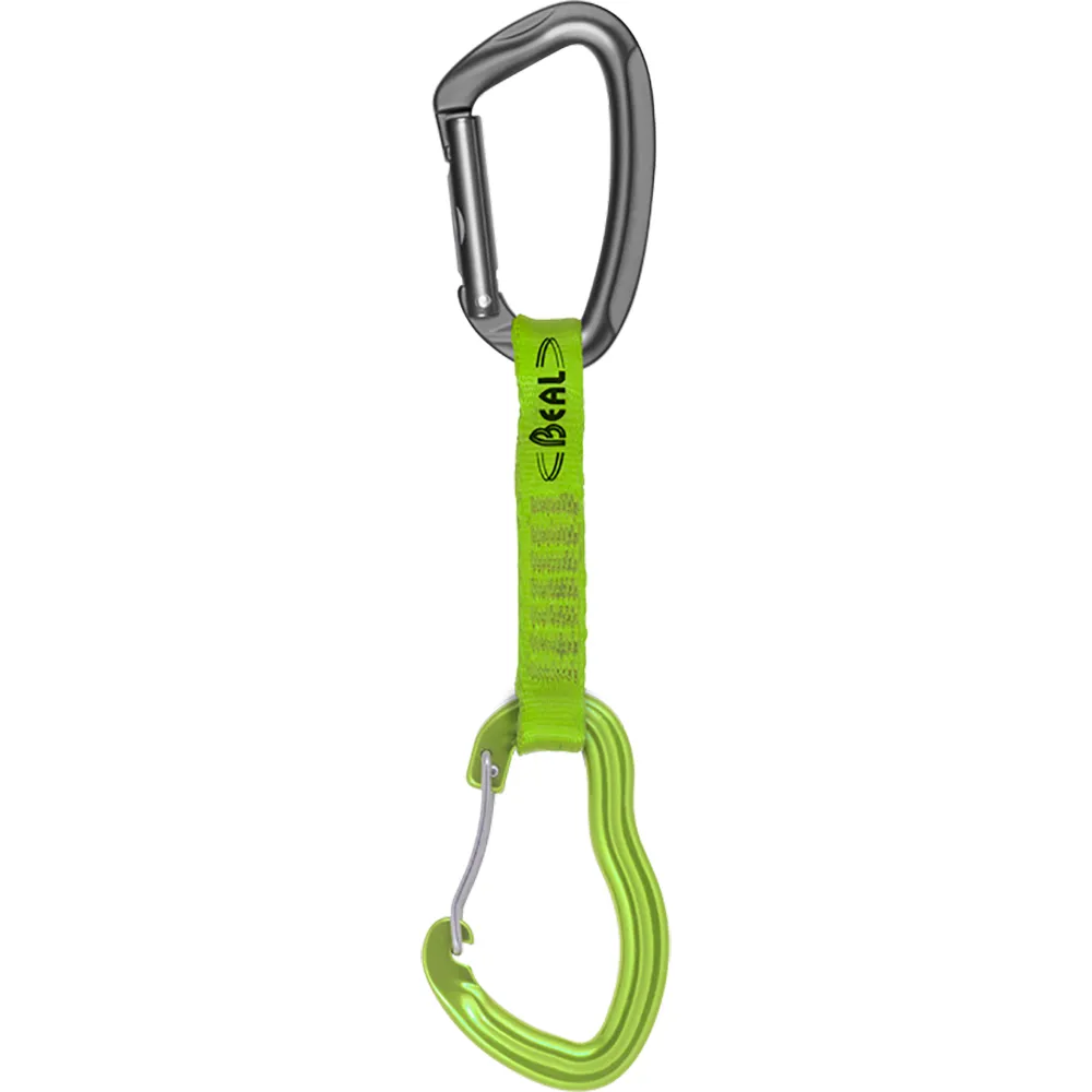 Beal Zest Quickdraw 5 Enheter, Matt green, 11cm