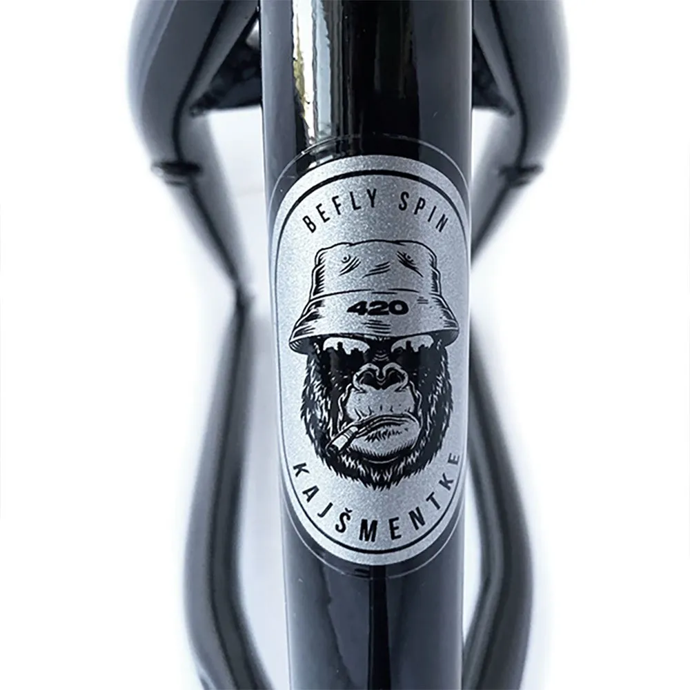 Befly Spin Cr-mo Bmx-ram, Black, One Size