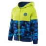 Bejo Ralphy Sweatshirt Med Dragkedja, Lime green / dino moro, 116cm